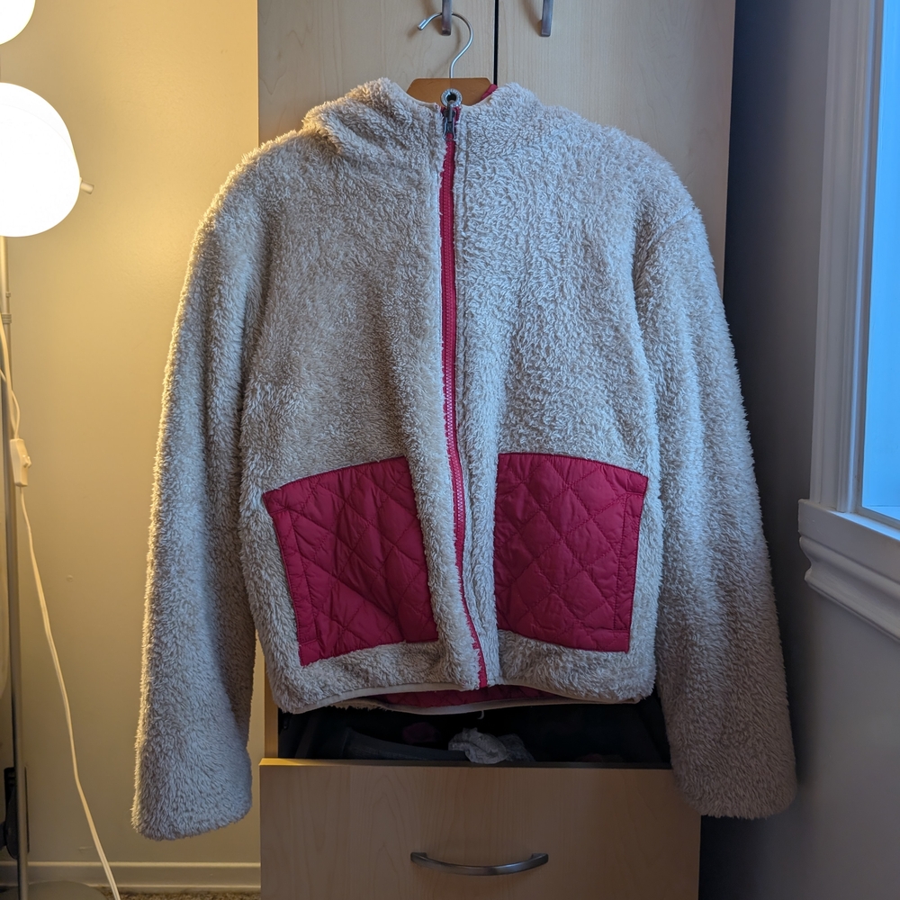 ZYIA Reversible Teddy & Quilted Jacket